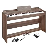 訳ありセール❣ 電子ピアノ 88鍵盤 ハンマーアクション ペダル付き 1346 Amazon | 【ハンマーアクション 電子ピアノ】KIMFBAY 電子ピアノ
